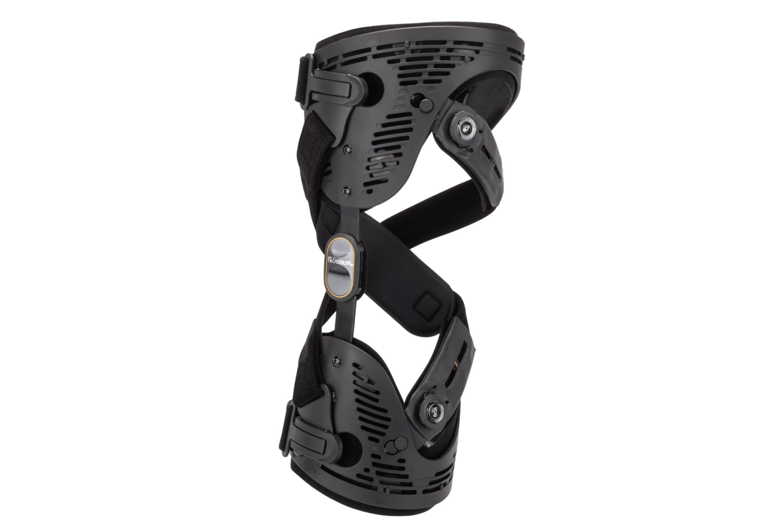 Sztywna orteza kolana Ossur z regulacją zakresu ruchu do stabilizacji stawu po urazie lub operacji